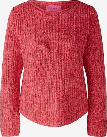 OUI Pullover 'NAOLIN' in Rot: Vorderseite