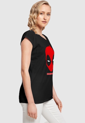 ABSOLUTE CULT T-Shirt 'Deadpool - Mask' in Schwarz