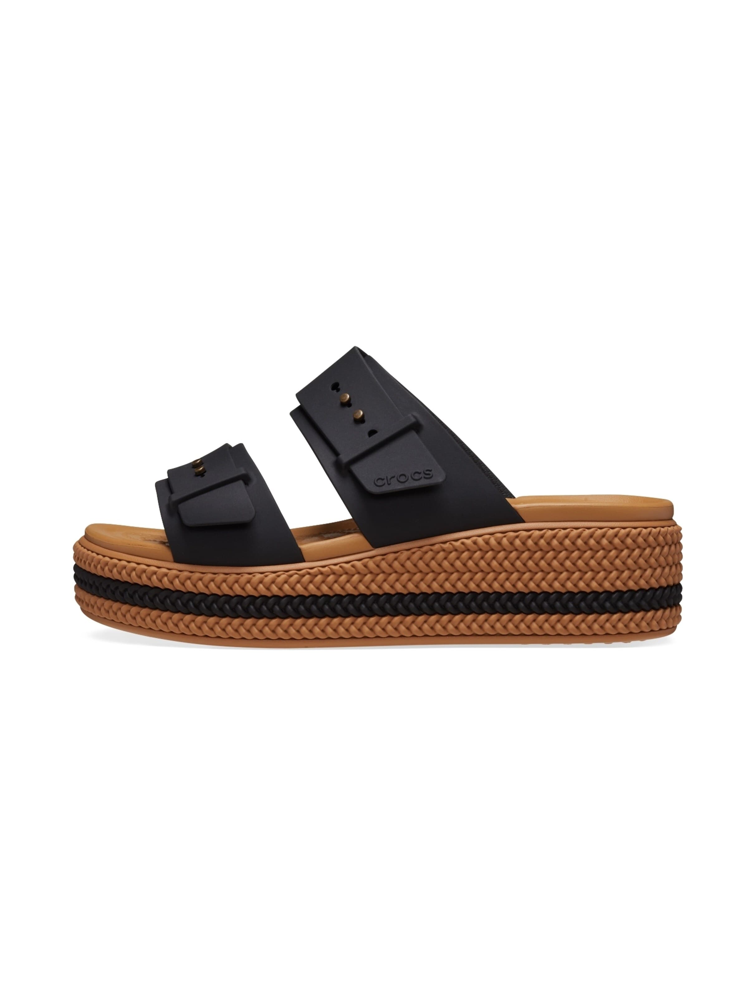Crocs Sandaalit 'Brooklyn' värissä musta