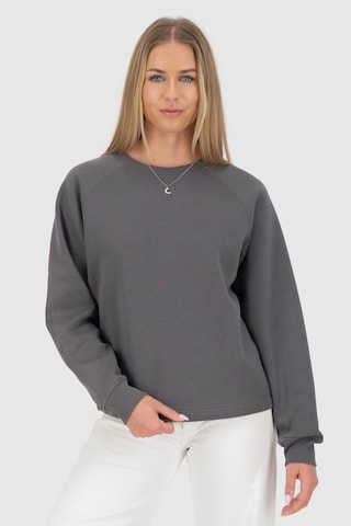 Alife and Kickin Sweatshirt 'AKTeodora' i grå: forside