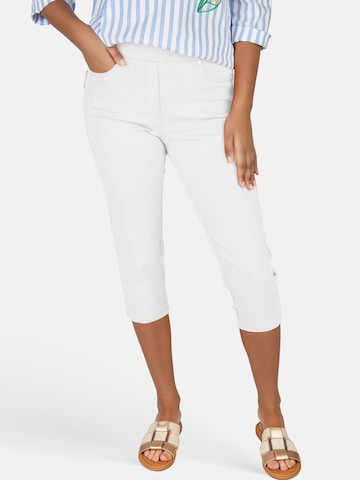 Navigazione Regular Jeans in Wit: voorkant