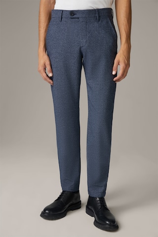 STRELLSON Slim fit Chino Pants ' Code ' in Blue: front