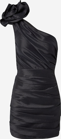 Jarlo فستان للمناسبات بلون أسود: الأمام