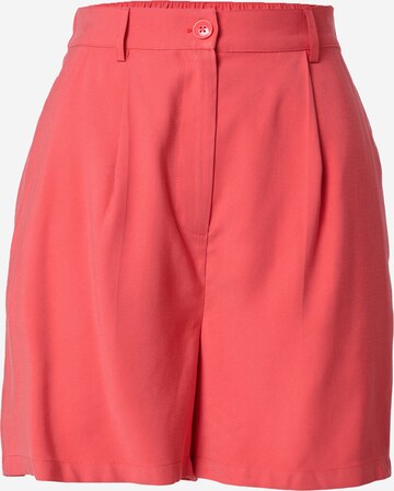 Guido Maria Kretschmer Women - regular Pantalón plisado 'Thora' en rojo: frente