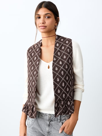 MANGO TEEN Vest 'Irma' i brun: forside