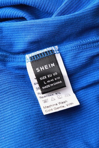 SheIn Neckholder-Kleid L in Blau