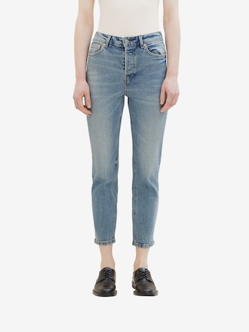 Coupe slim Jean 'Lotte' TOM TAILOR DENIM en bleu : devant