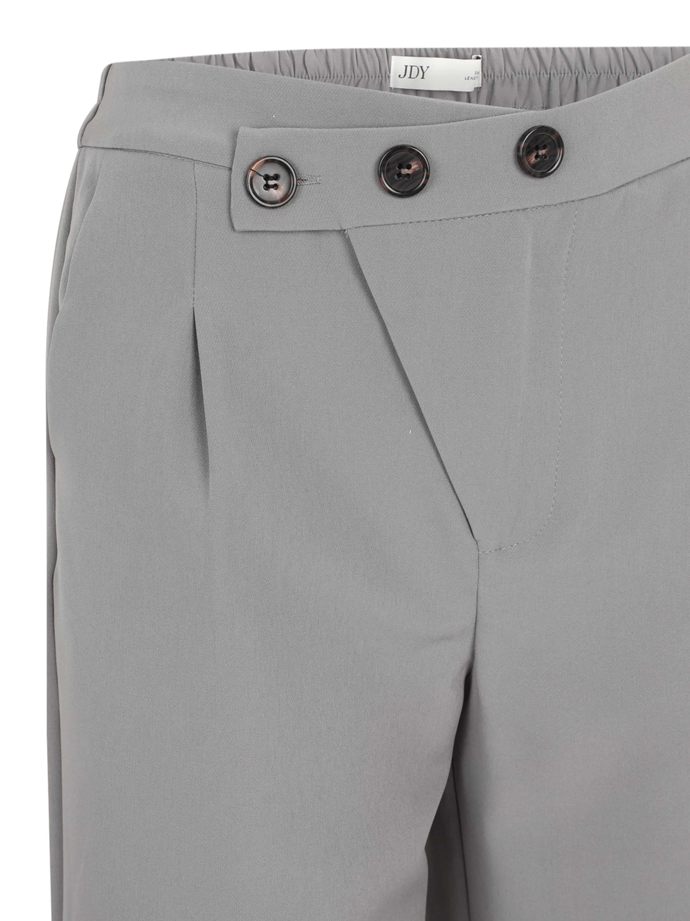 JDY Petite Wide leg Παντελόνι πλισέ 'JDYHOPE' σε γκρι