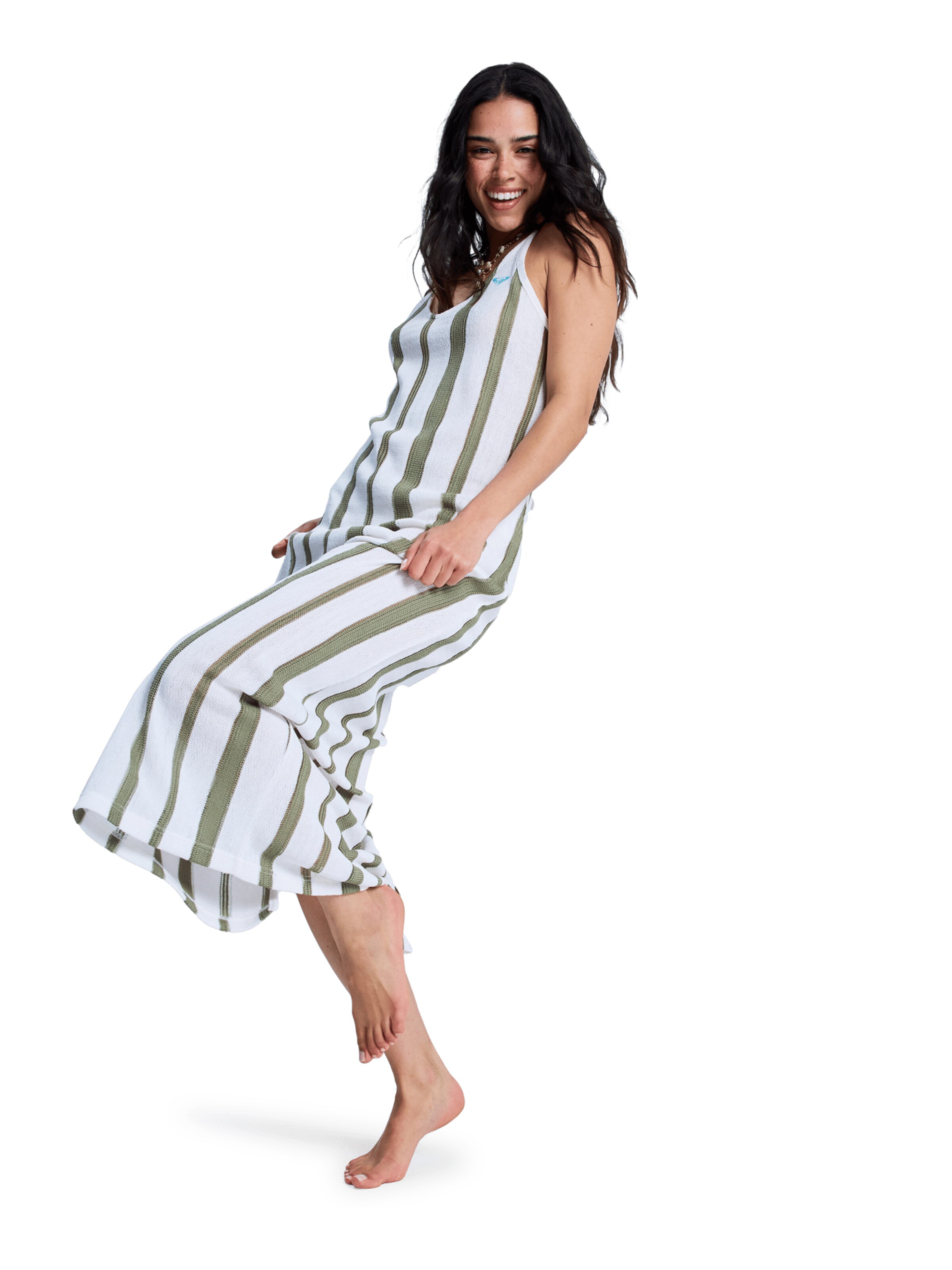 ROXY Beach Dress 'Nalu Sunset' in White