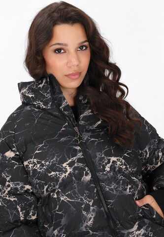 myMo ROCKS Демисезонная куртка в Черный