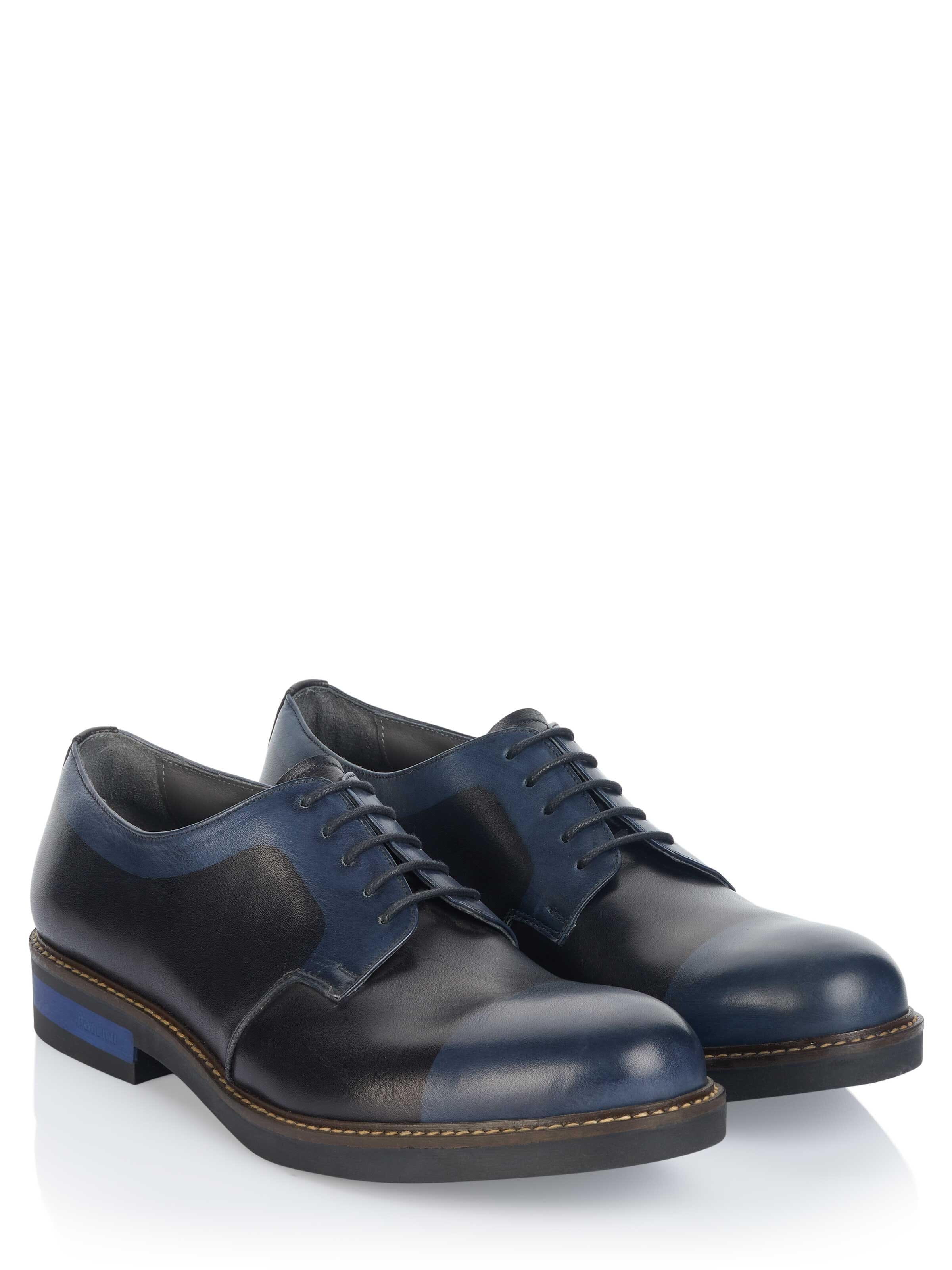 POLLINI Lace-Up Shoes 'Pollini Schuhe' in Black