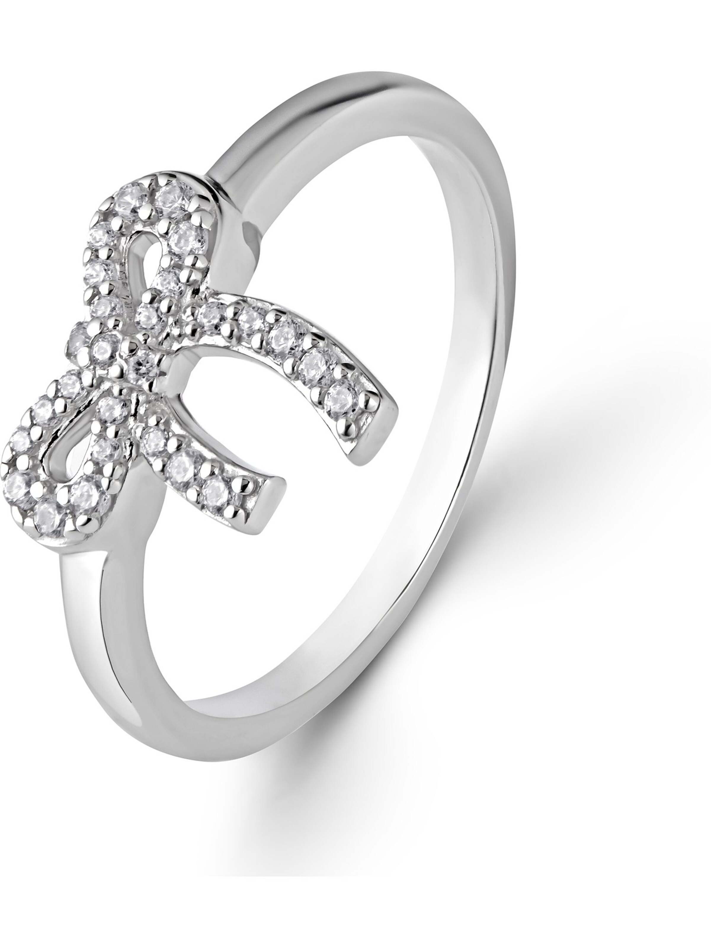 CHRIST Ring in Silver: front