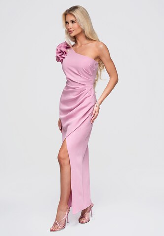 Ombre Evening dress in Pink