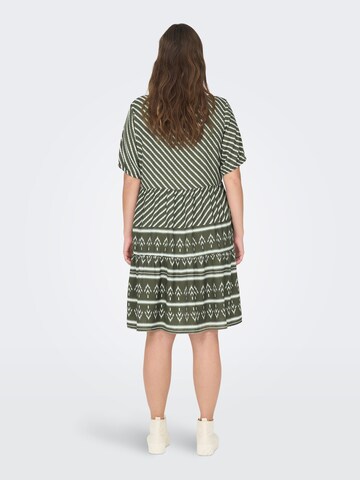 Robe ONLY Carmakoma en vert