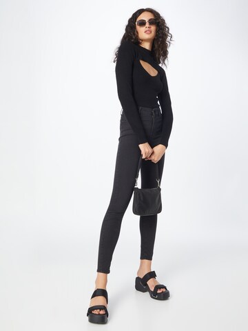 ONLY Slimfit Jeans 'ONLMila-Iris' i svart