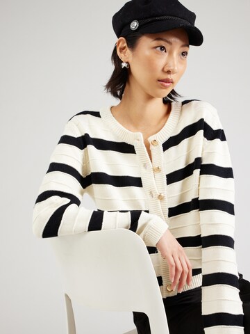 b.young Knit cardigan 'MOCCA' in White