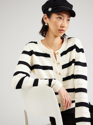 b.young Knit Cardigan 'MOCCA' in White