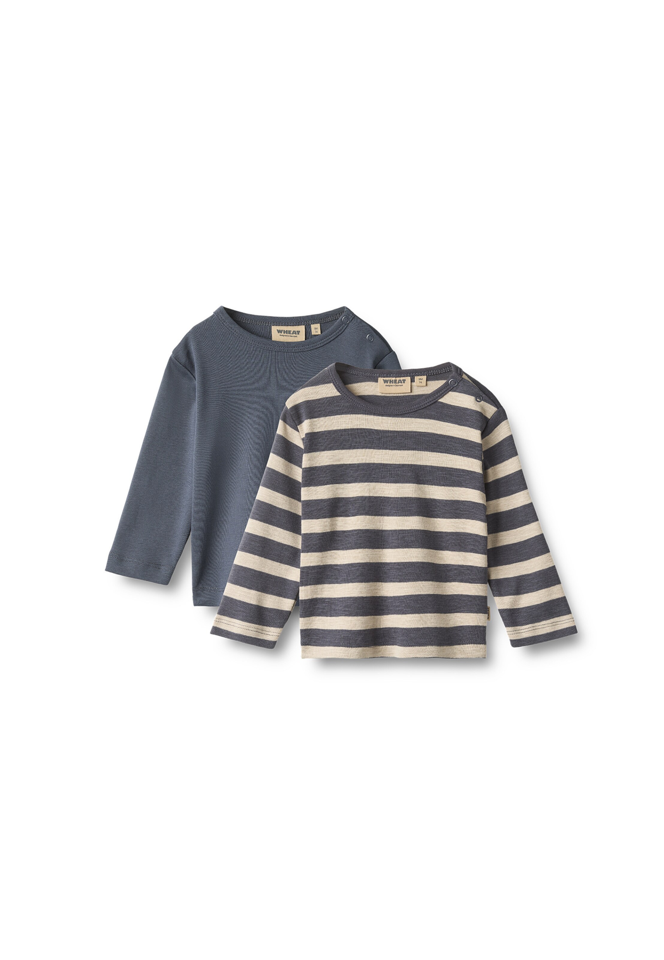 WHEAT Shirt 'Milo' in Grey: front