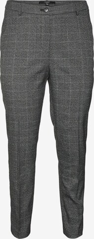 Vero Moda Curve Tapered Pants 'MILA' in Grey: front