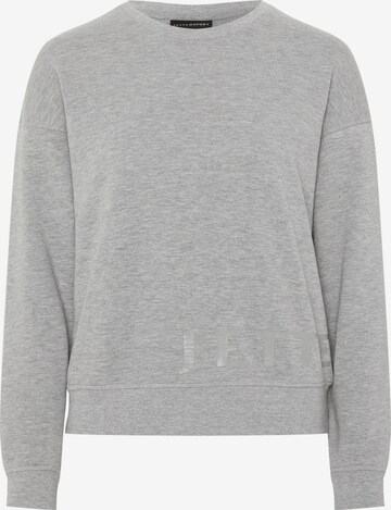 Jette Sport Sweatshirt in Grey: front