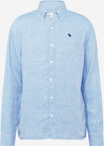 Abercrombie Fitch Regular fit Button Up Shirt in Navy Light Blue ABOUT YOU