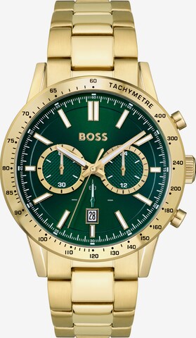 BOSS Analog Watch in Gold: front