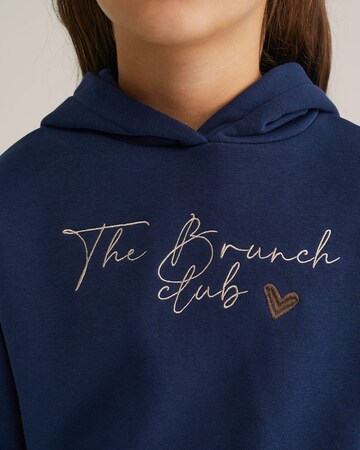 WE Fashion Sweatshirt in Blau