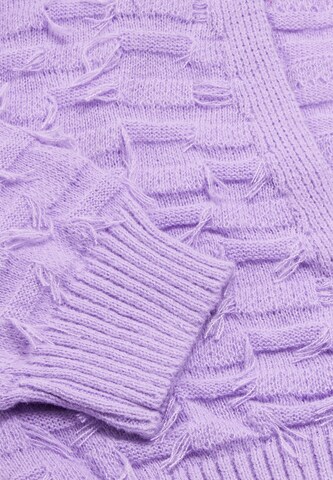 Sookie Knit Cardigan in Purple