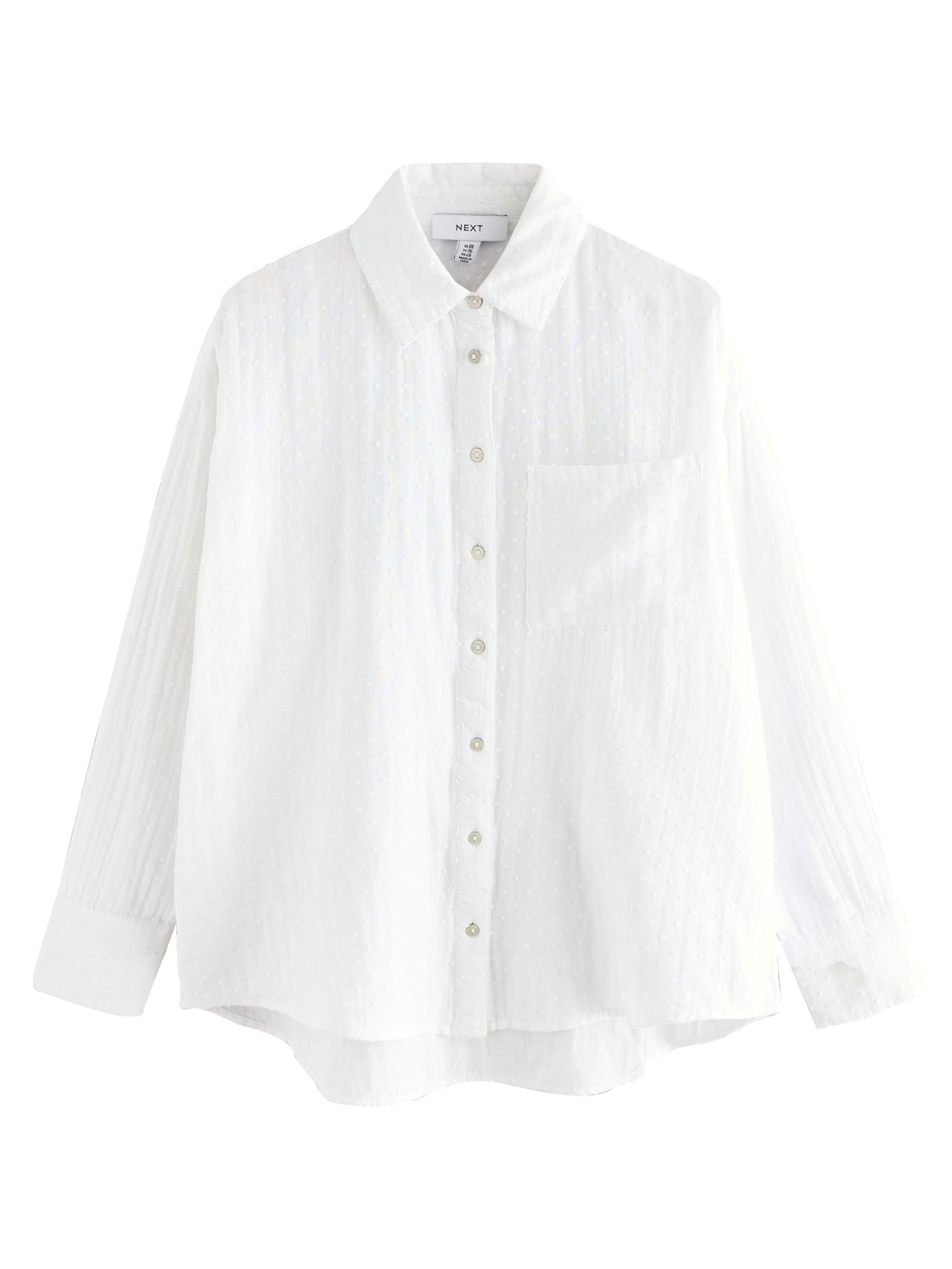 Next Halenka – bílá: přední strana