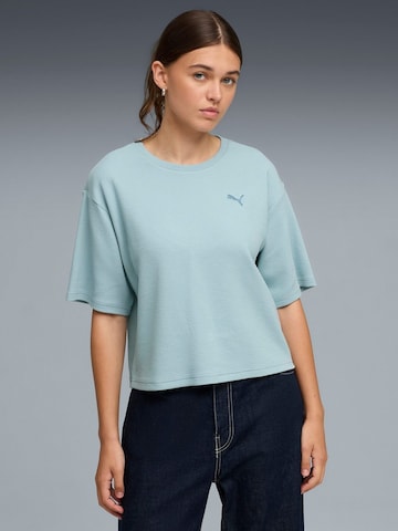 PUMA - Camiseta 'Puma Ess Elevated Relaxed Tee' en azul