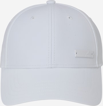 ADIDAS SPORTSWEAR Athletic Cap in White: front