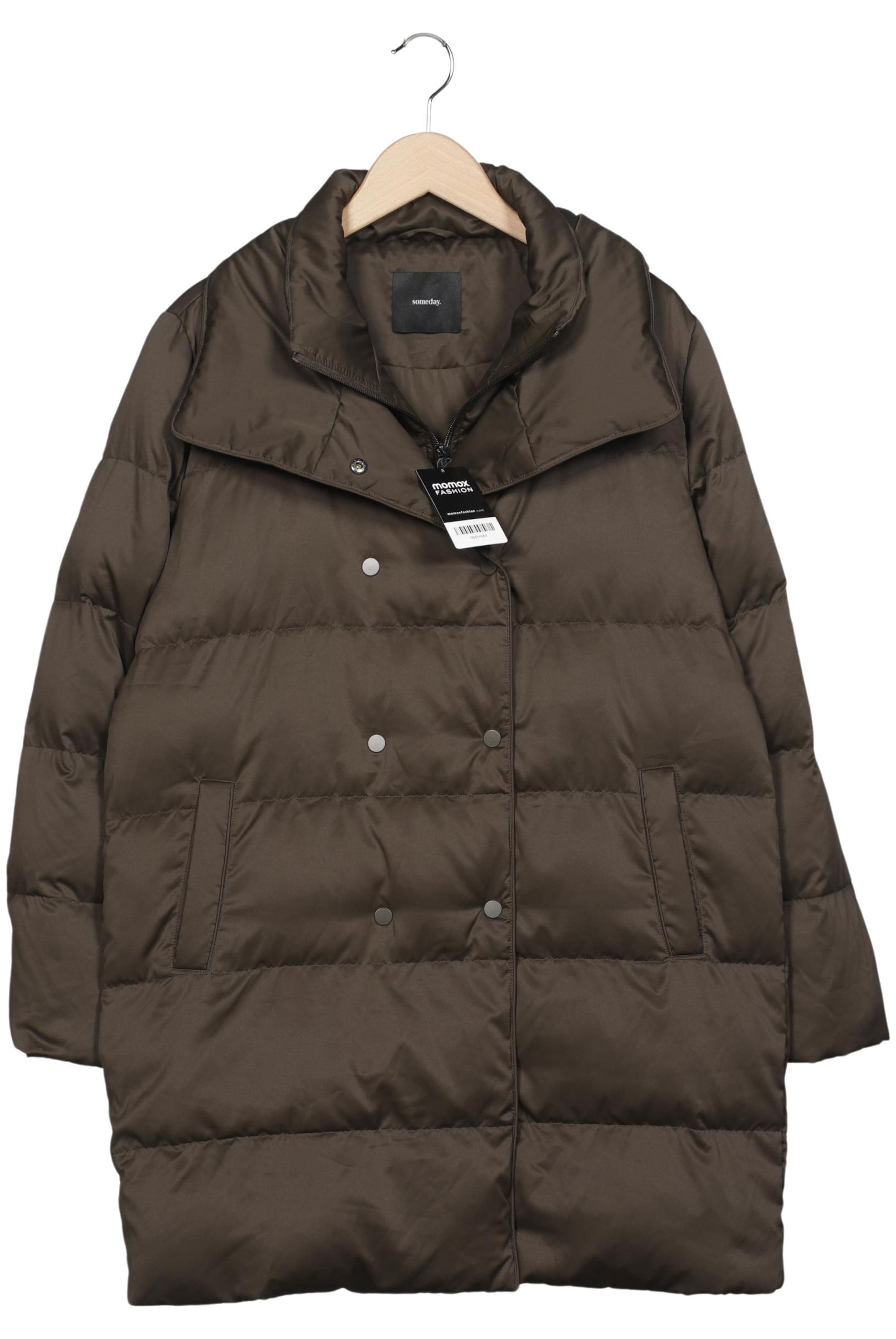 Someday Mantel S in Braun: Vorderseite