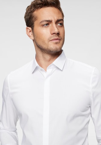 OLYMP Slim fit Button Up Shirt in White