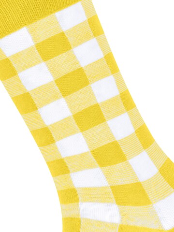 BURLINGTON Socken 'Vichy'‌‌‌‌‌‌‌ in Gelb