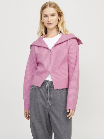JJXX Knit cardigan 'JXGilly' in Pink: front