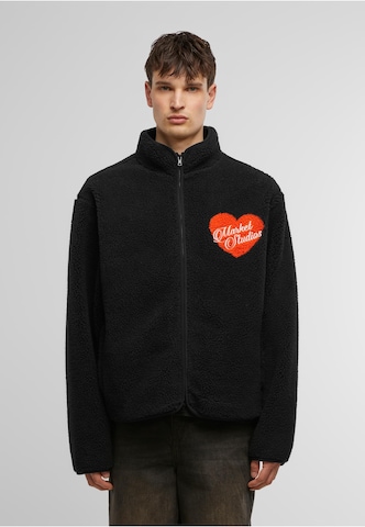 MARKET Fleecejacke 'Betty Boop Sweetheart' in Schwarz