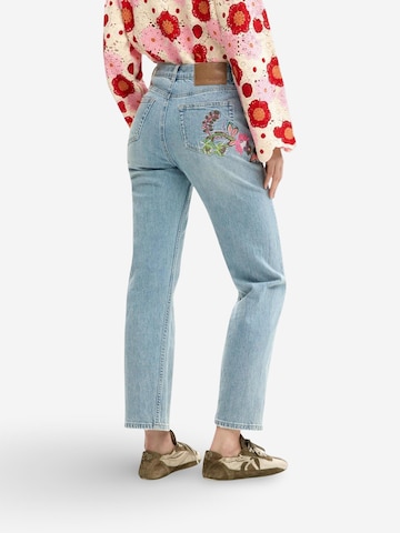 Desigual - Slimfit Vaquero 'FLORA 26SWDD30' en azul