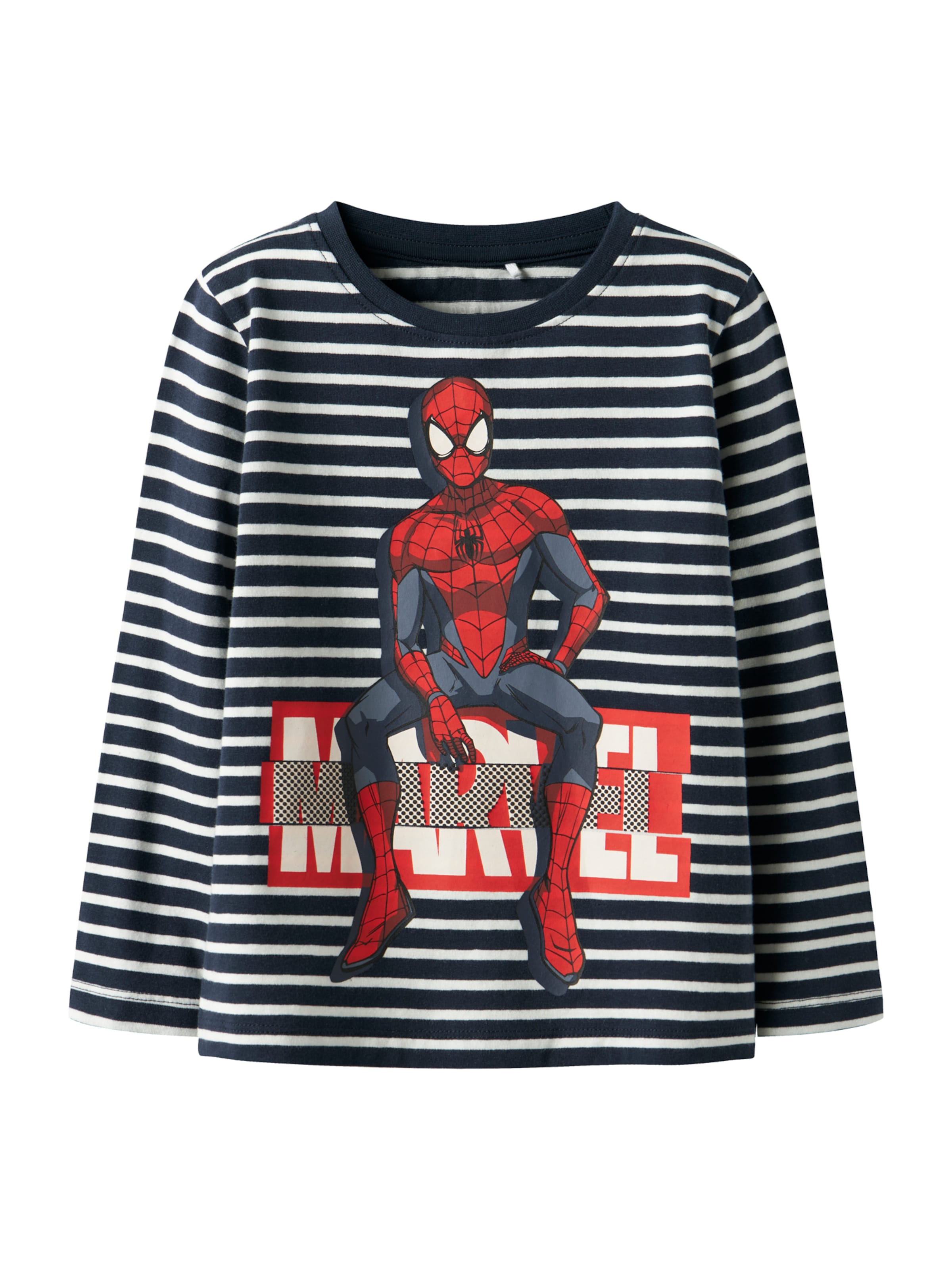 NAME IT Tričko 'NMMOdys Spider' - Modrá: predná strana