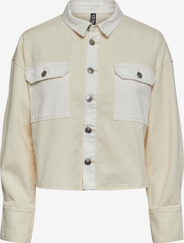 PIECES Between-Season Jacket 'KAJA' in Beige: front