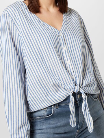 ABOUT YOU Curvy Blouse 'Lana' in Blue