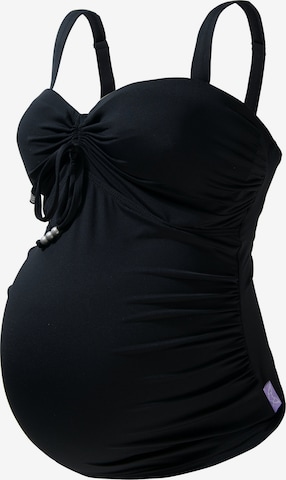 petit amour - Bustier Tankini 'Cameron' en negro