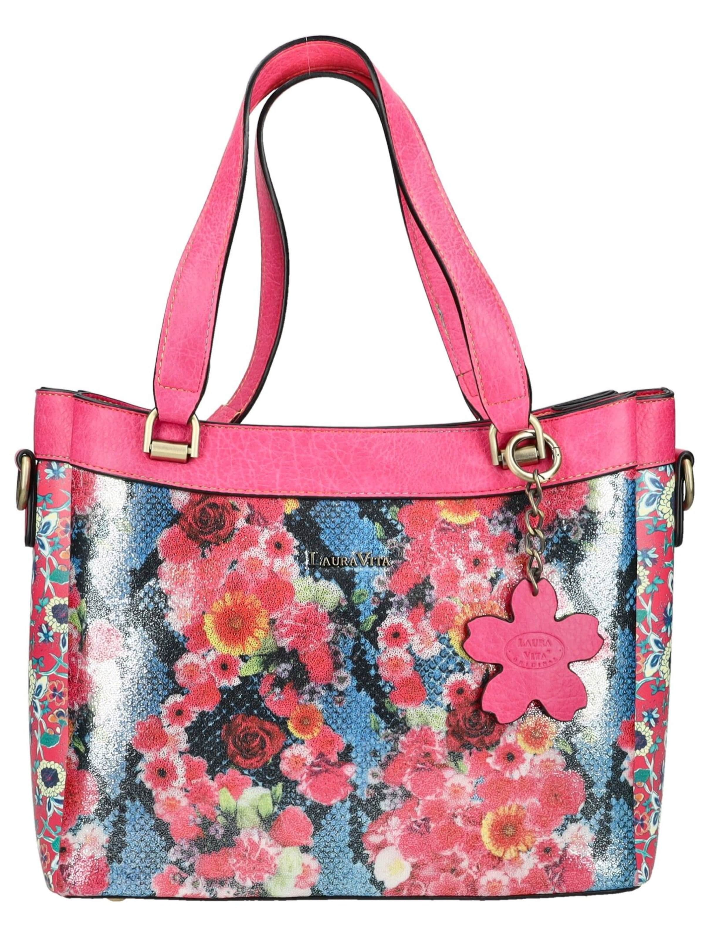 Sacs à main Laura Vita en rose : devant