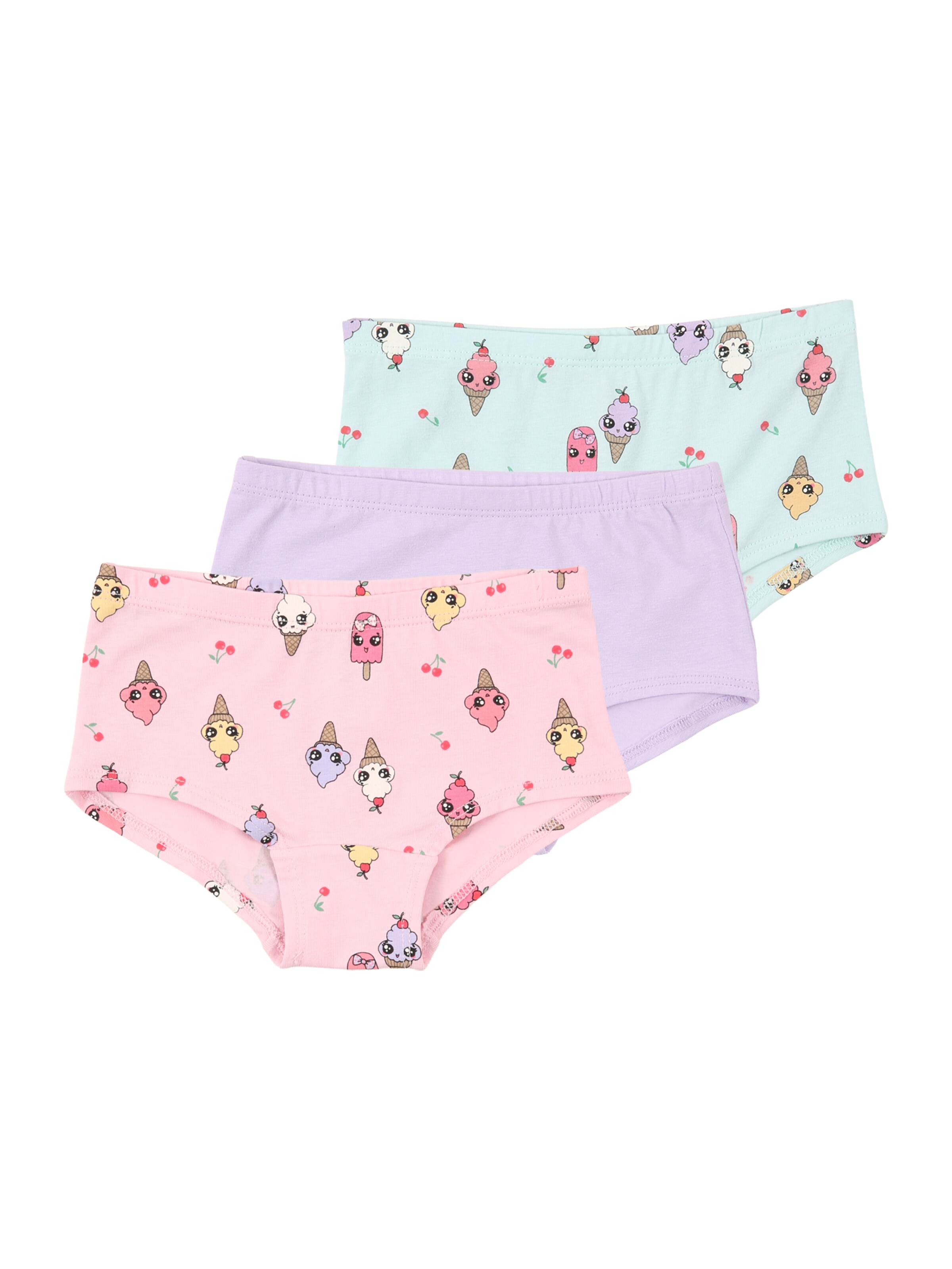 Lindex Aluspüksid 'Icecream Kawaii', värv sinine: eest vaates