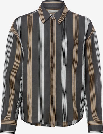 Chemisier Marc O'Polo en gris : devant