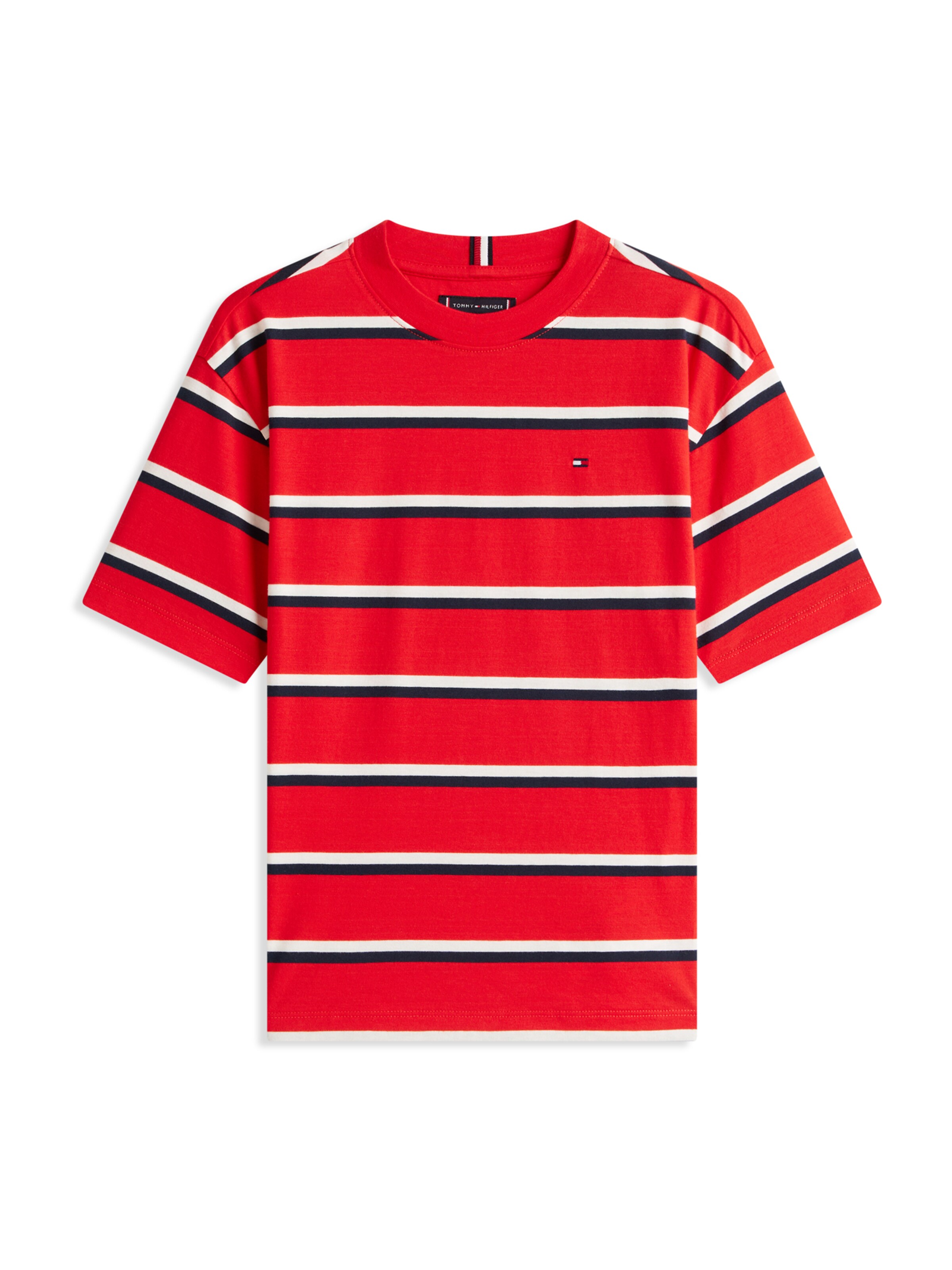 TOMMY HILFIGER - Camiseta 'ESSENTIAL' en rojo: frente