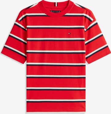 T-Shirt 'ESSENTIAL' TOMMY HILFIGER en rouge : devant