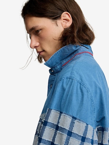 Desigual Regular fit Button Up Shirt in Blue