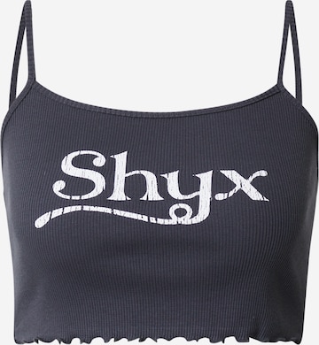 SHYX Top 'Fray' in Grey: front