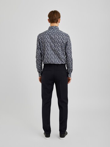 Bertoni Slim Fit Skjorte 'Egil' i grå