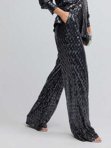 Next Wide leg Trousers in Blue